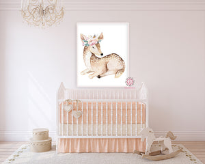 Baby deer clearance themed nursery