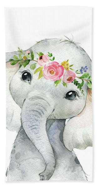 Boho Elephant - Bath Towel