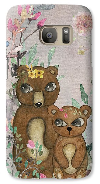 Ethereal Woodland Bear Pair - Phone Case