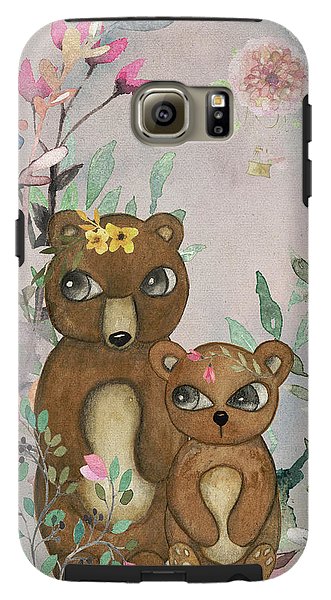 Ethereal Woodland Bear Pair - Phone Case