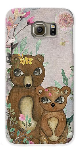 Ethereal Woodland Bear Pair - Phone Case