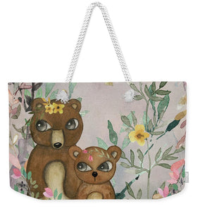 Ethereal Woodland Bear Pair - Weekender Tote Bag