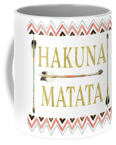 Tribal Arrow Gold Hakuna Matata - Mug